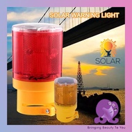 Beauty 2u Solar Power Flash Led Warning Boat Car Signal Light Emergency Lamp Alarm