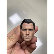1/6 Superman Henry Cavill Head Sculpt Model Fit 12'' Male Action Figure Body