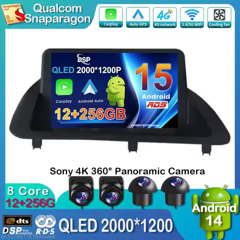 Android 14 For Lexus CT CT200 CT200h 2010 - 2018 Stereo Qualcomm DVD Multimedia 4G LTE Car Radio Hea