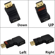 Dp to minidp Female Gold-Plated mini Displayport to dp90 Degree Elbow Graphics Card Connection Displ