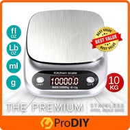 PRODIY 10kg LCD Digital Scale Digital Kitchen Scale Penimbang Digital TImbang Digital Penimbang Maka