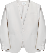 KINS 19 STUDIO |  COLLARLESS BLAZER เบลเซอร์ไม่มีปก เสื้อเบลเซอร์คินส์ [KN321]