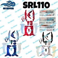 Yamaha LAGENDA SRL 110 (OLD) Original Cover Set Kaver Set Red Merah Blue Biru Purple Ungu 5TF-F0000-