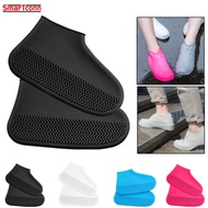 Waterproof Shoe Covers Non-Slip Water Resistant Overshoes Silicone Rubber Rain Shoe Cover Protectors for Kids Men Women
