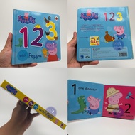 Preloved- Board Book Peppa 123 ABC | Educational for kids children