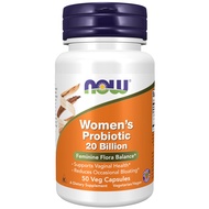 NOW Supplements Women's Probiotic 20 Billion CFU - 50 Veg Capsules