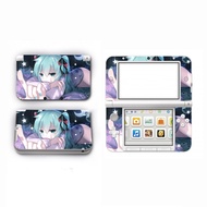 New style Anime Cute Girl Full Cover Decal Skin for Old 3DS XL Sticker for Old 3DS LL Vinyl Protector Skins Stickers new design