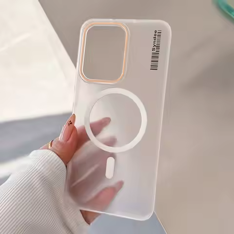 Case For Oppo Reno 13 Pro Frosted Semi-transparent Ultra-thin Magnetic Back Cover OPPO Reno13 13Pro 