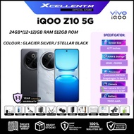 iQOO Z10 5G [24GB*(12+12)GB RAM 512GB ROM] / X8b - Original iQOO Malaysia