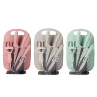 HB 7 Pcs Knife Set With Chopping Board and Holder Stand/ Set Pisau Ceramic Knive Cutlery Sets Knives