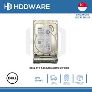 DELL 1TB 7.2K SAS 6GBPS 3.5" HDD // 0740YX // 740YX // ST1000NM0001 // 9YZ264-150