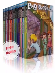 [Box damaged]A to Z Mysteries 26 books box set English chapter book for children