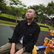 EDWIN 男款 工裝夾克外套 (黑色) #牛仔外套