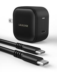 LULULOOK Mini USB C Charger, 67W USB-C Power Adapter Charger Block Type C Fast Wall Charger for MacB