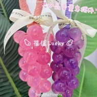 禧瑶手工香皂水晶葡萄串香皂荔枝皂香薰皂仿真水果香皂卫生间挂Xiyao handmade soap, crystal grape skewer soap, lychee soapof0601ot002m