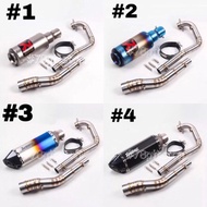 Yamaha Y15 Akrapovic Exhaust Full System Y15ZR Exciter