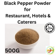 Black Pepper Powder / Serbuk Lada Hitam ( Restaurant / Hotels / Caterers ) Tushidi's- 500g