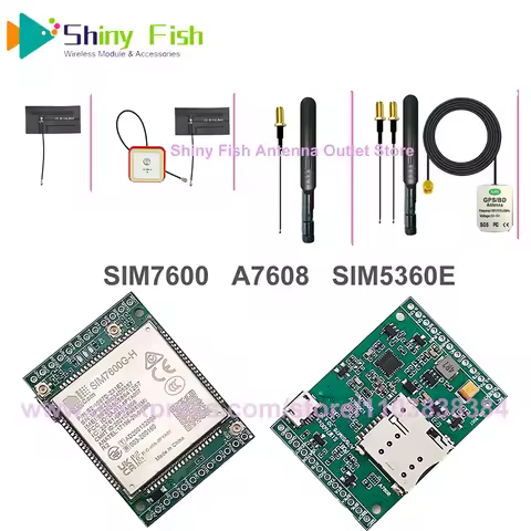 SIMCom SIM7600 LTE Cat4 Cat1 Development Board A7608 SIM5360E A7600C SIM7600G SIM7600E SIM7600SA Cor
