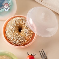 Bagel Freshness Container Round Sandwich Box Bread Storage Box Bagel Saver