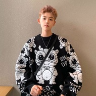 Lansboter เสื้อกันหนาว ผช เสื้อกันหนาว ผู้ชาย สเวตเตอร์ชาย sweaters for men เสื้อกันหนาวชายเสื้อมังก