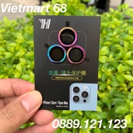 Vòng Bảo Vệ Camera iPhone TITAN Cho iPhone 13 13Mini 13Pro 13ProMax Chống Bụi Chống Chày Xước Và Mờ