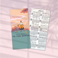 CALENDAR 2025/KALENDAR 2025 BOOKMARK / DOORGIFT / FREEGIFT / STUDENT / TEACHER