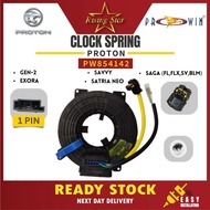 【PROTON SAGA/FL/FLX/SV/BLM/GEN2/SATRIA NEO/SAVVY Airbag spira cable/Clock Spring】PW854142/3 WAY