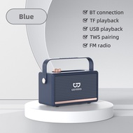 GOOJODOQ Marshall style Bluetooth speaker 5.3 BT Wireless Connection Support Hands free Calls Enhanc