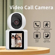 (Gọi Video 2 Chiều Camera Có Màn Hình) Camera Wifi Trong Nhà HD1080P Gọi 1 Nút Góc Nhìn Rộng IM CAM