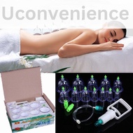 Bekam Cupping Set 12pcs with Hand Pump | Beginner Hijama Therapy Kit