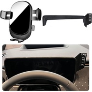 Car Phone Holder for Mercedes-Benz EQE Auto Accessories [Only for 2023 2024 Benz EQE] [Auto Lock Han