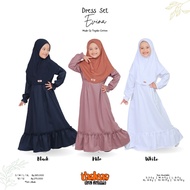 Evina Dress Set Casual Muslim Clothing by Thaluna