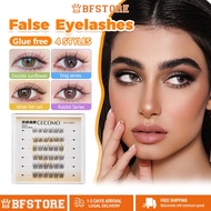 GECOMO Glue Free False Eyelash 5D Baby Curve Large Volume Eyelash Book 6 Rows Removable False 假睫毛 免胶