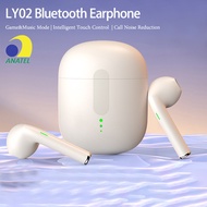 TWS LY02 Bluetooth Earphone For iPhone Xiaomi Samsung Android Touch Control Noise Reduction Earbuds Compatible Wireless Bluetooth Headset Pro Wireless Headphones