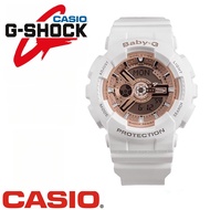 casio ของแท้ นาฬิกา นาฬิกาผู้หญิง casio g-shock watch รุ่น BA-110-7A1 นาฬิกา ข้อมือ100% นาฬิกากันน้ำ สายเรซิ่นกันกระแทก  รับประกัน 1 ปี