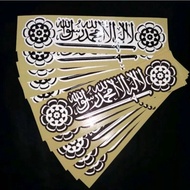 Jawi Car/Motor Sticker(Reflective Print &amp; Cut Sticker )