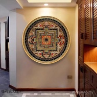 Buddhist Hall Dining Room Wall Card Lucky Mantra Religious Tibetan Tang Six-Character Heart Sutra Ha