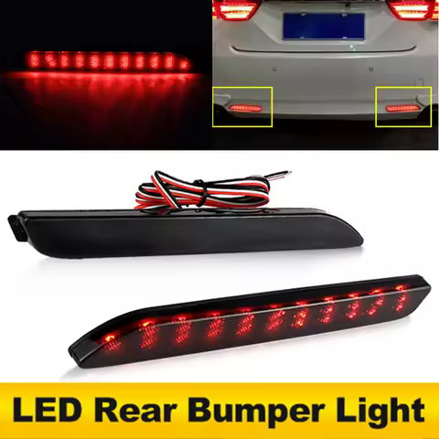 2pcs led Rear Bumper Reflector Light For Toyota Harrier Sienna EZ Alphard Aygo Mark X Lexus IS-F GX4
