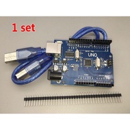 1 set New 2016 - UNO R3 ATmega328P/CH340G MicroUSB. Compatible for Arduino UNO Rev 3.0