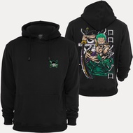 Sweater Hoodie Anak Laki Laki Cowok Anime One Piece Monkey D Luffy Roronoa Zoro Umur 2 -12 Tahun