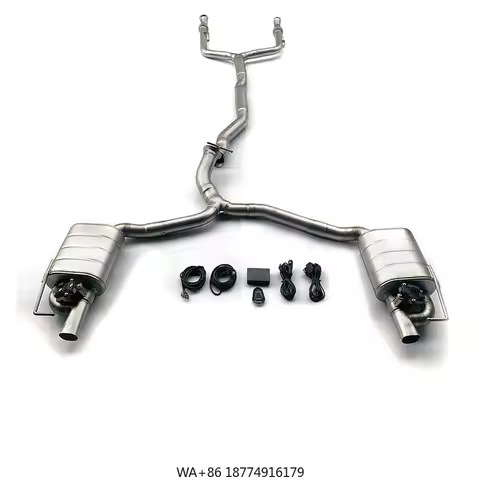 Hot Sale Ss304 Catback Tuning Exhausts System Performance Exhaust for - C43 Glc43 3.0t 2017-2023