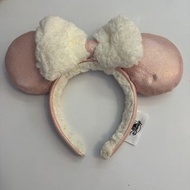 （正版*香港迪士尼出品）Disney 迪士尼 Disneyland 毛毛 米奇米妮 Mickey Minnie 頭箍 髮箍
