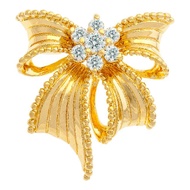 [READY STOCK] Zhulian Gold-Plated Brooch Jewellery (BH8573)