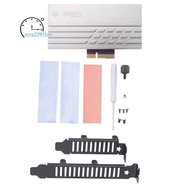 M.2 NVMe Full-Speed Adapter Card SSD Expansion Card PCIe X4/X8/X16 to M2 SSD Converter Cooling Heats