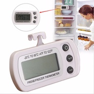 Waterproof LCD Fridge Freezer Refrigerator Thermometer Tool Hanging Hook Stand