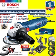 COMBO BOSCH GWS700 GWS 700 ANGLE GRINDER 710W + ANGLE GRINDER STAND WITH F.O.C ACCESSORIES (Replacem