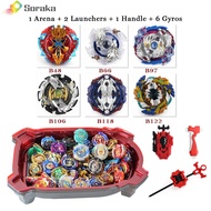 Beyblade Burst Toy Set Arena With Handle Launcher Beybalde Kid's Beyblade Toys Boy Gifts