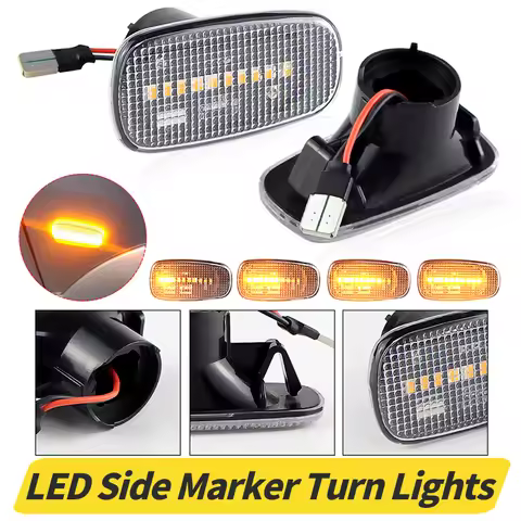 Dynamic Side Marker Light For Lexus IS200 300 LS430 UCF30 Scion xB For Toyota Prius Kluger Wish Alte