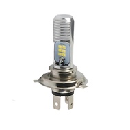 【ON SALE】ꔛ 10000LM H4 LED Motorcycle Headlight Bulb with CSP Lens - Hi/Lo Beam White & Yellow Light 