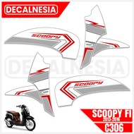 Striping Sticker Scoopy FI 2016 2015 2014 2013 Motorcycle Sticker Variation Old List Skotlet Racing 